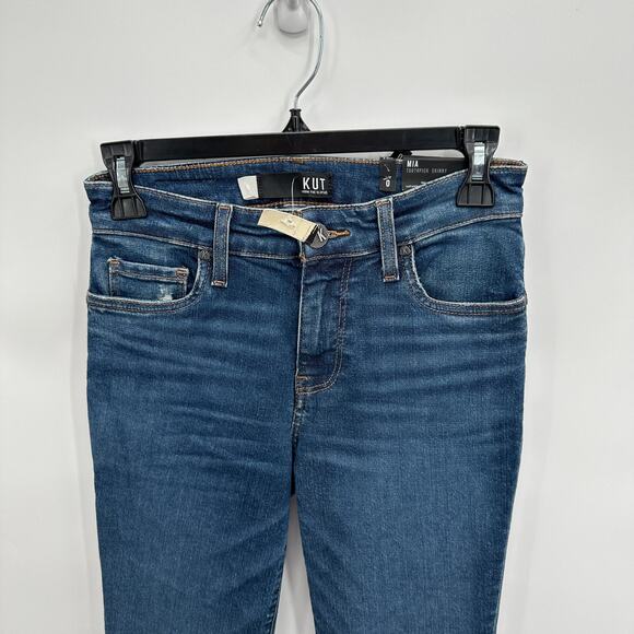 KUT FROM THE KLOTH NWT High Rise Mia Toothpick Skinny Jean // 0 - Picture 2 of 9